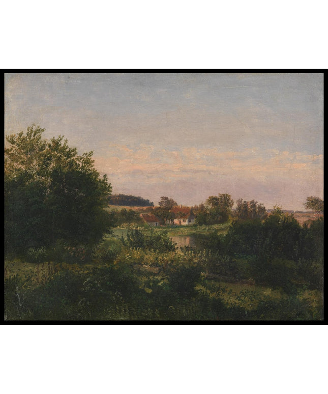 Landscape with a Cottage beside a Pond