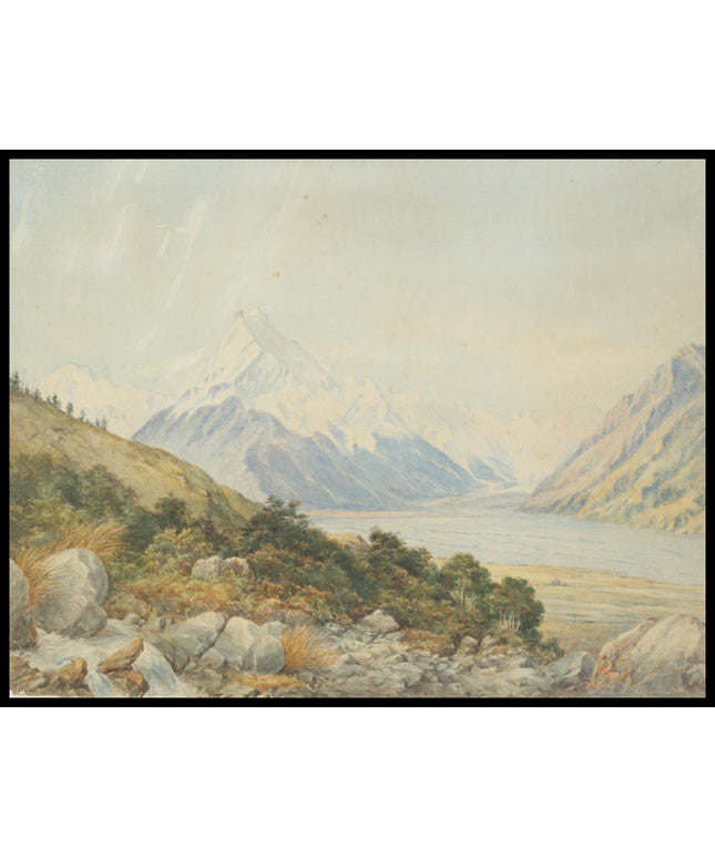 Mount Cook from Tasman Valley
