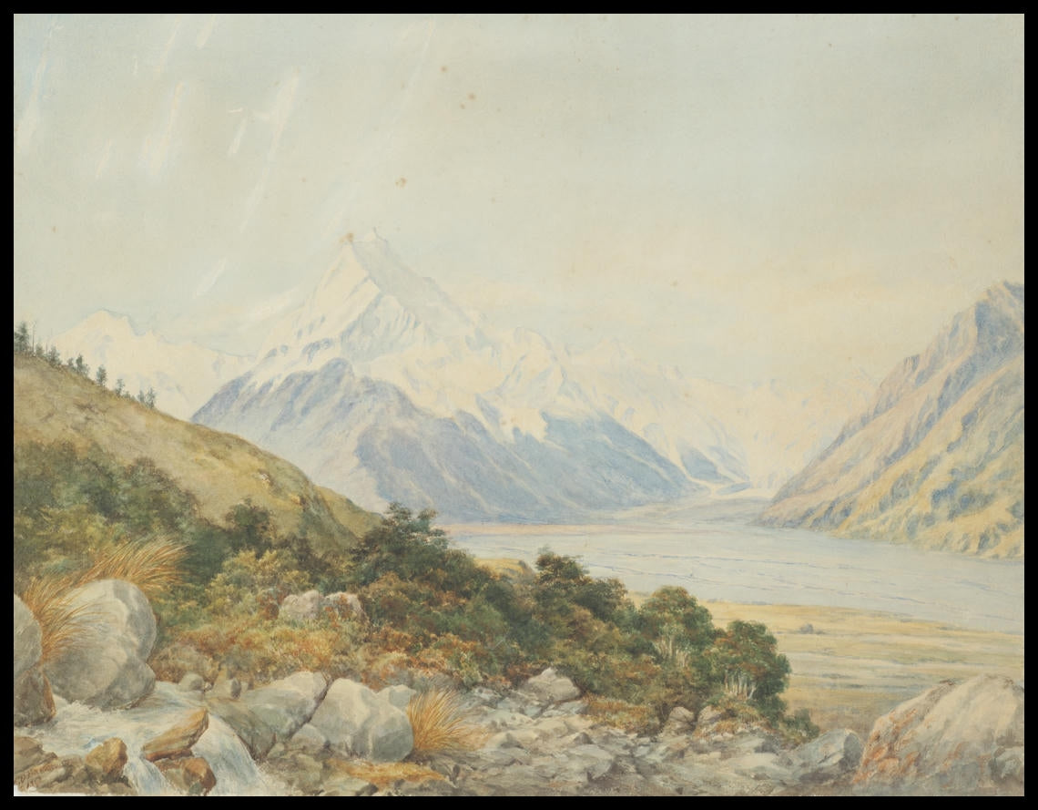 Mount Cook from Tasman Valley