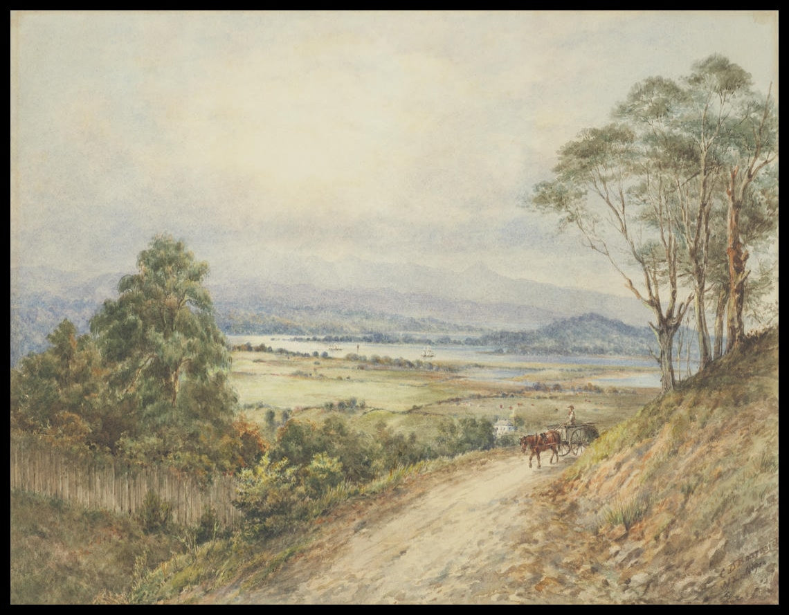 La vallée de la Derwent Tasmanie