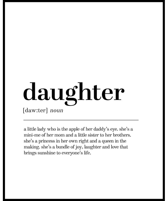 Definition Daughter