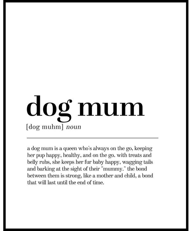 Definition Dog Mum