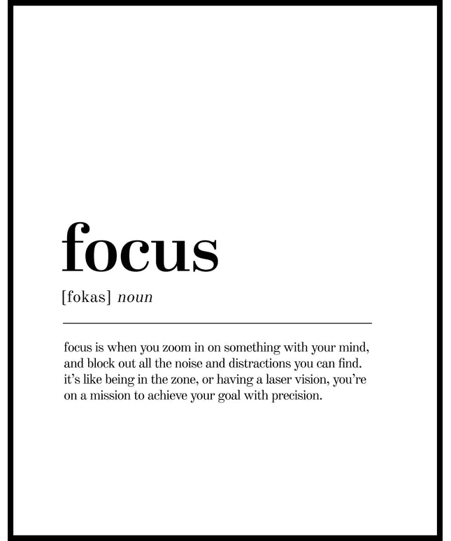 Definition Focus