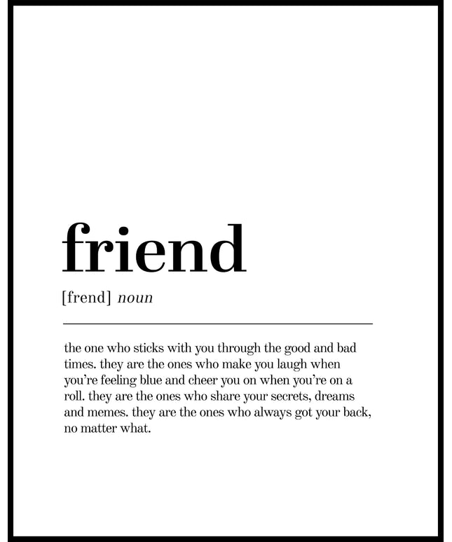 Definition Friend