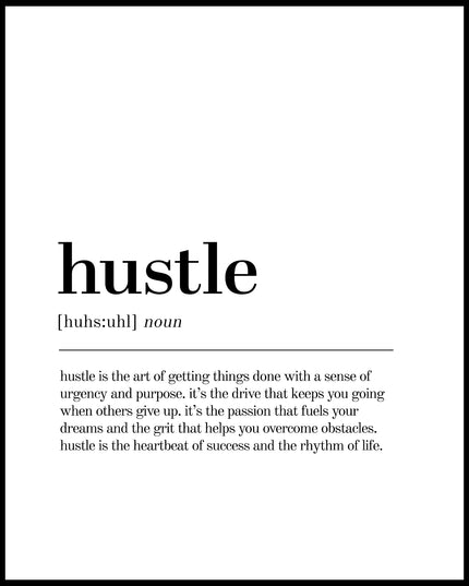 Definition Hustle