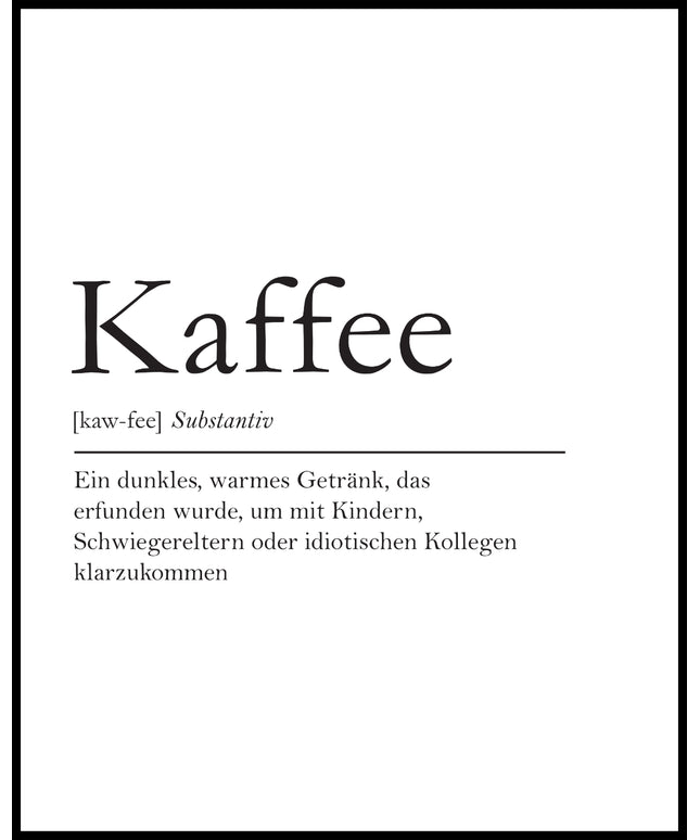 Definition Kaffee