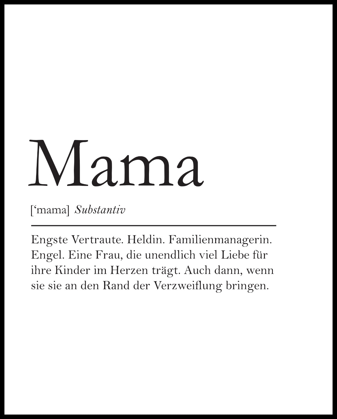 Definition mom