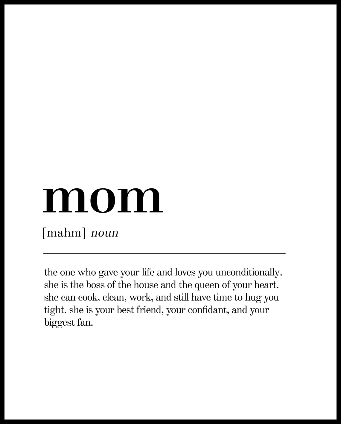 Definition Mom