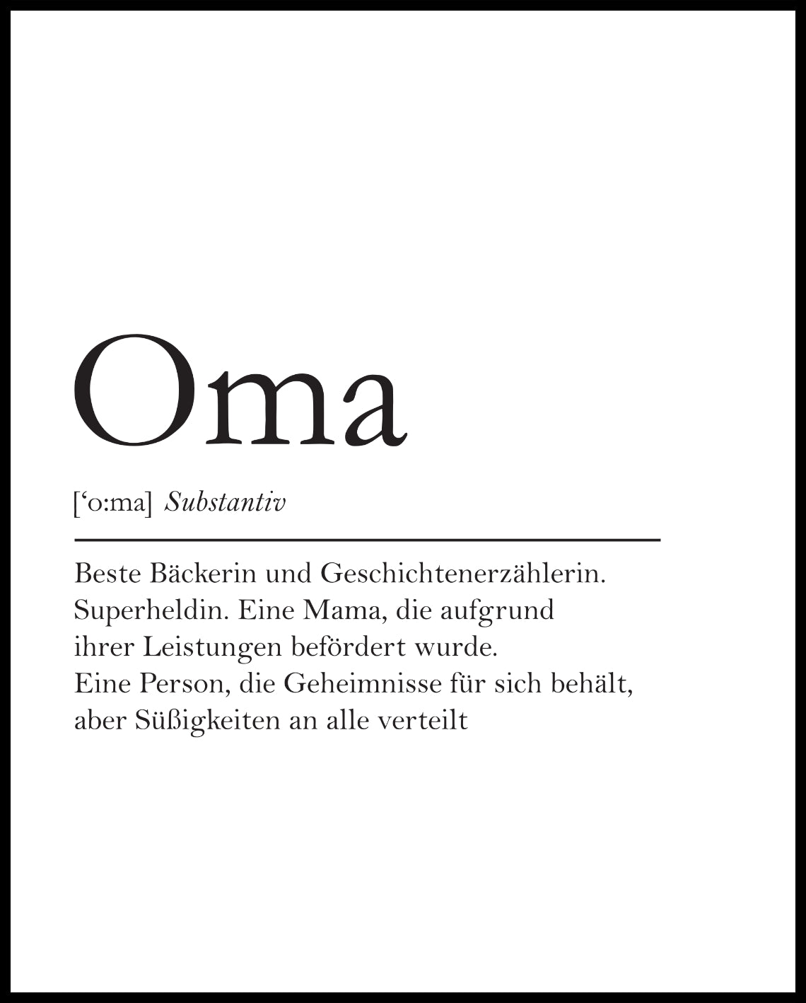 Grandma definition
