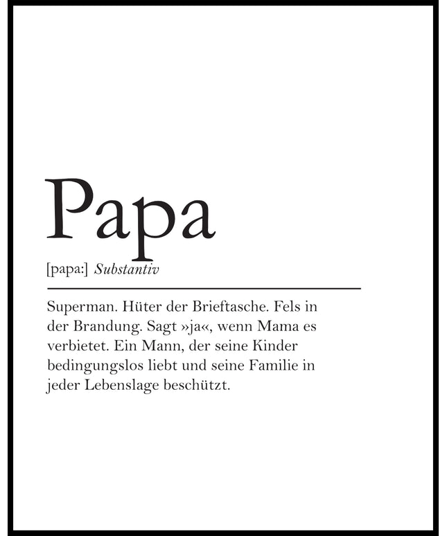 Definition Papa