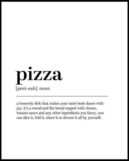 Definition Pizza