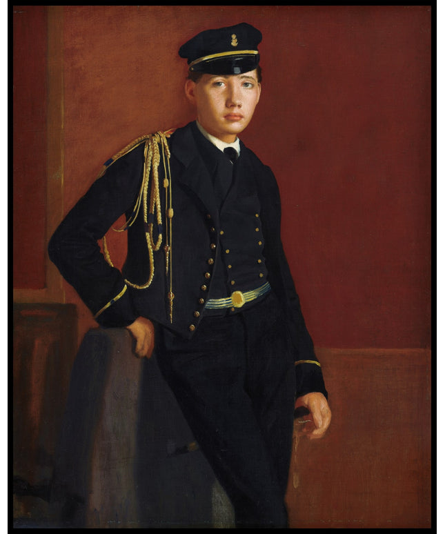 Achille De Gas in the Uniform of a Cadet
