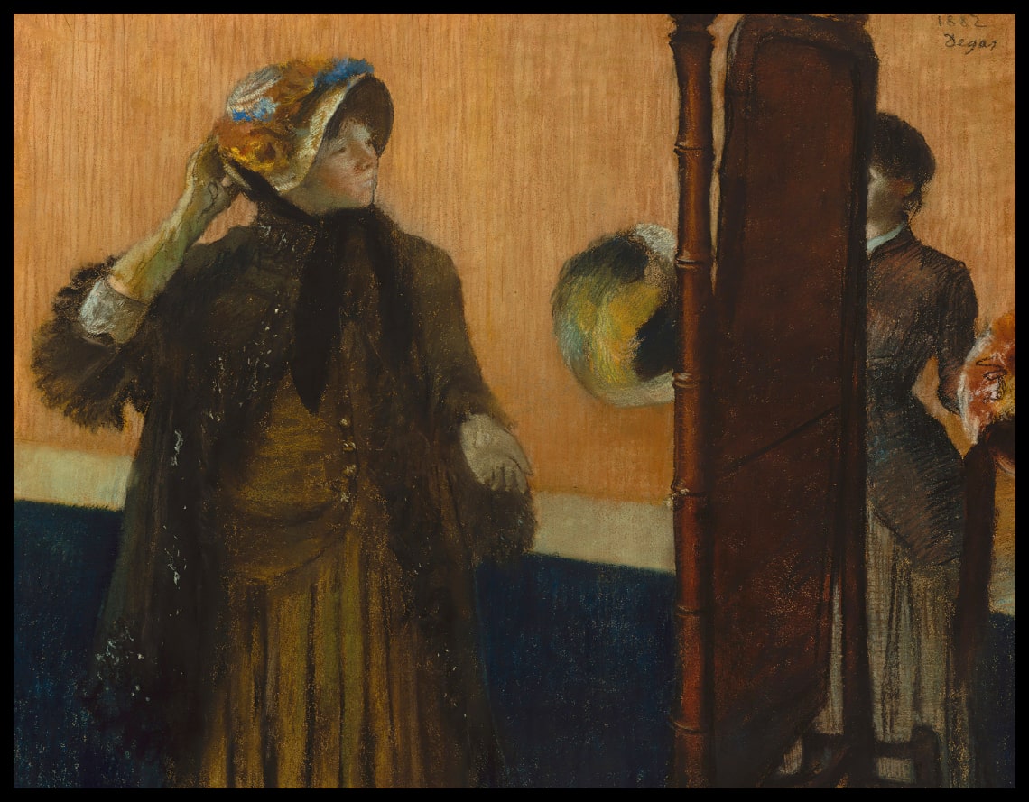 At the Milliner's