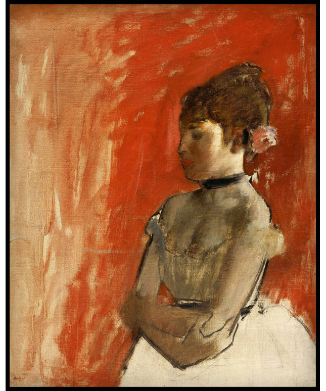 Ballet Dancer with Arms Crossed