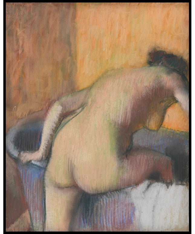 Bather Stepping into a Tub