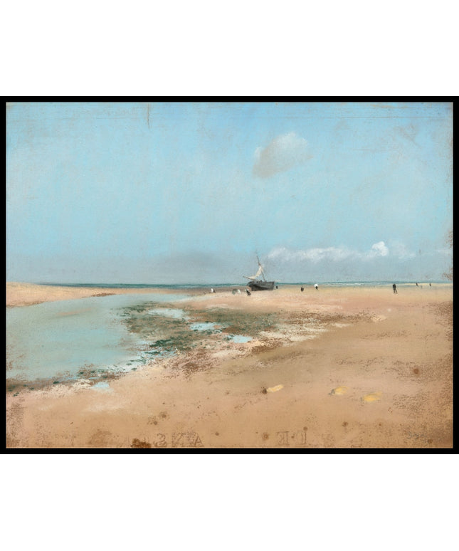 Beach at Low Tide (Mouth of the River)