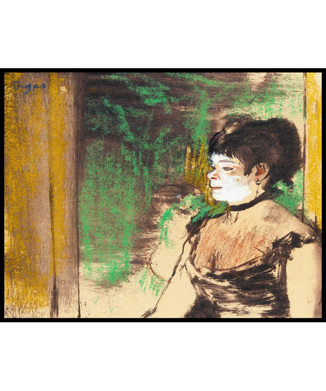 Cafekonzert Sängerin mit Handschuh