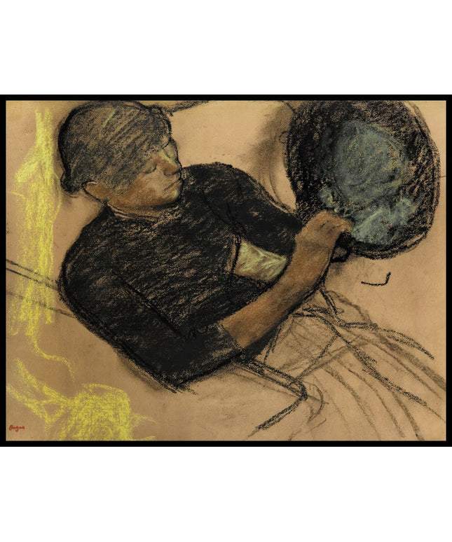 Chez La Modiste (Modiste Garnissant Un Chapeau)