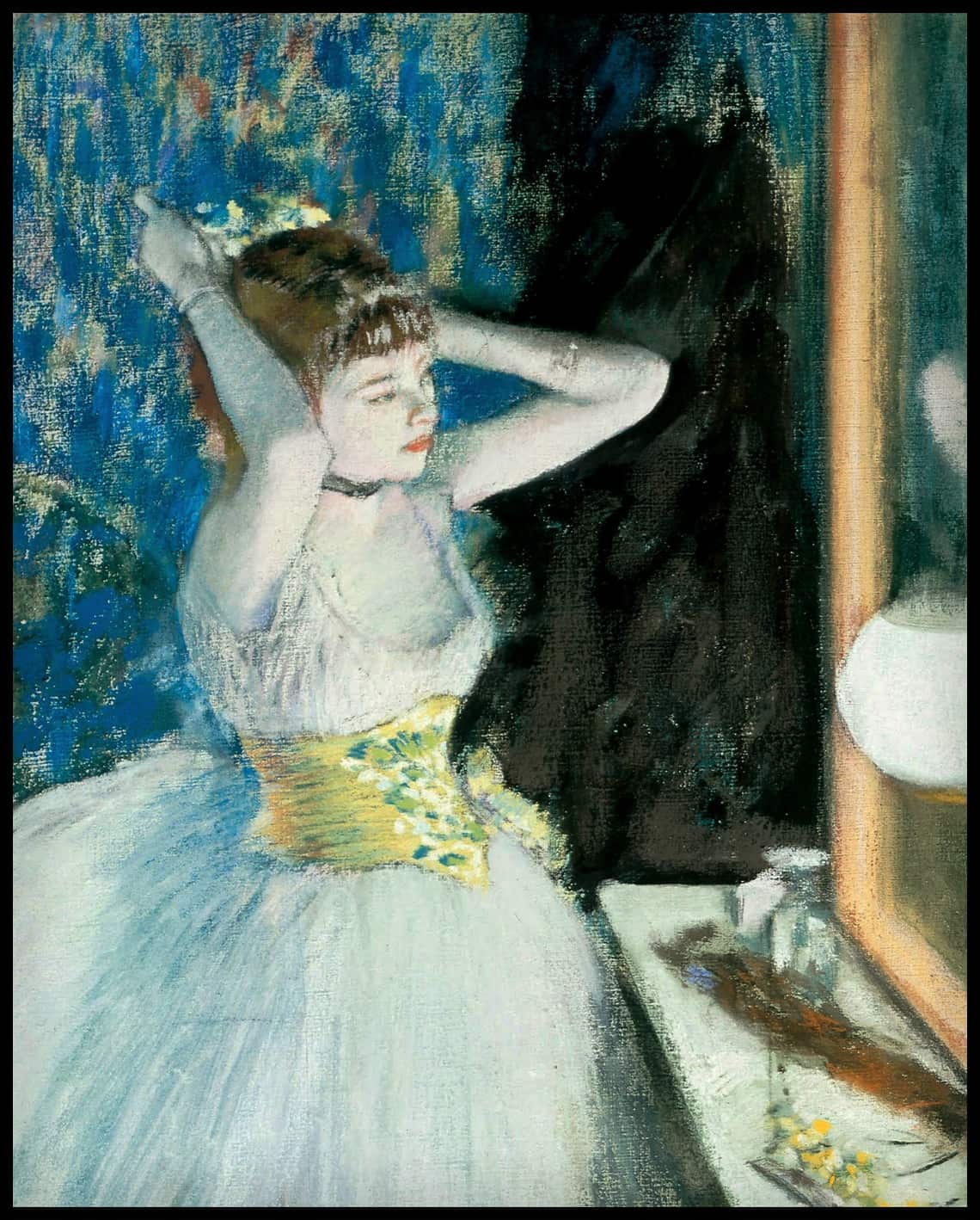 Dancer in Her Dressing Room
