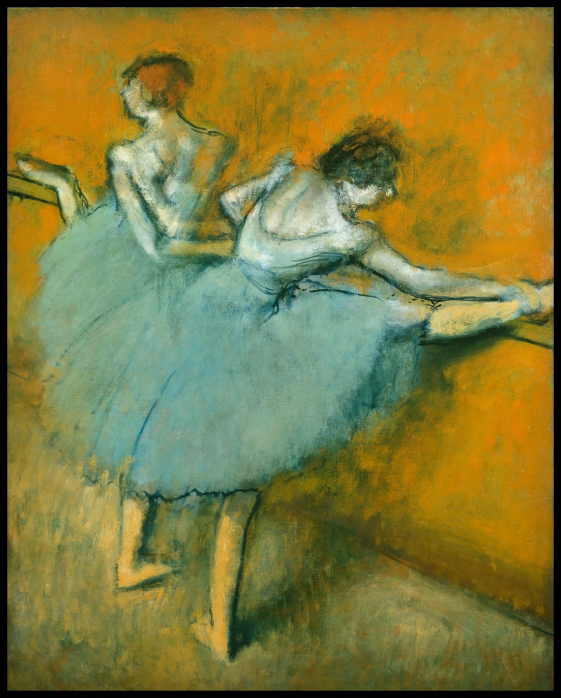 Danseuses à la barre