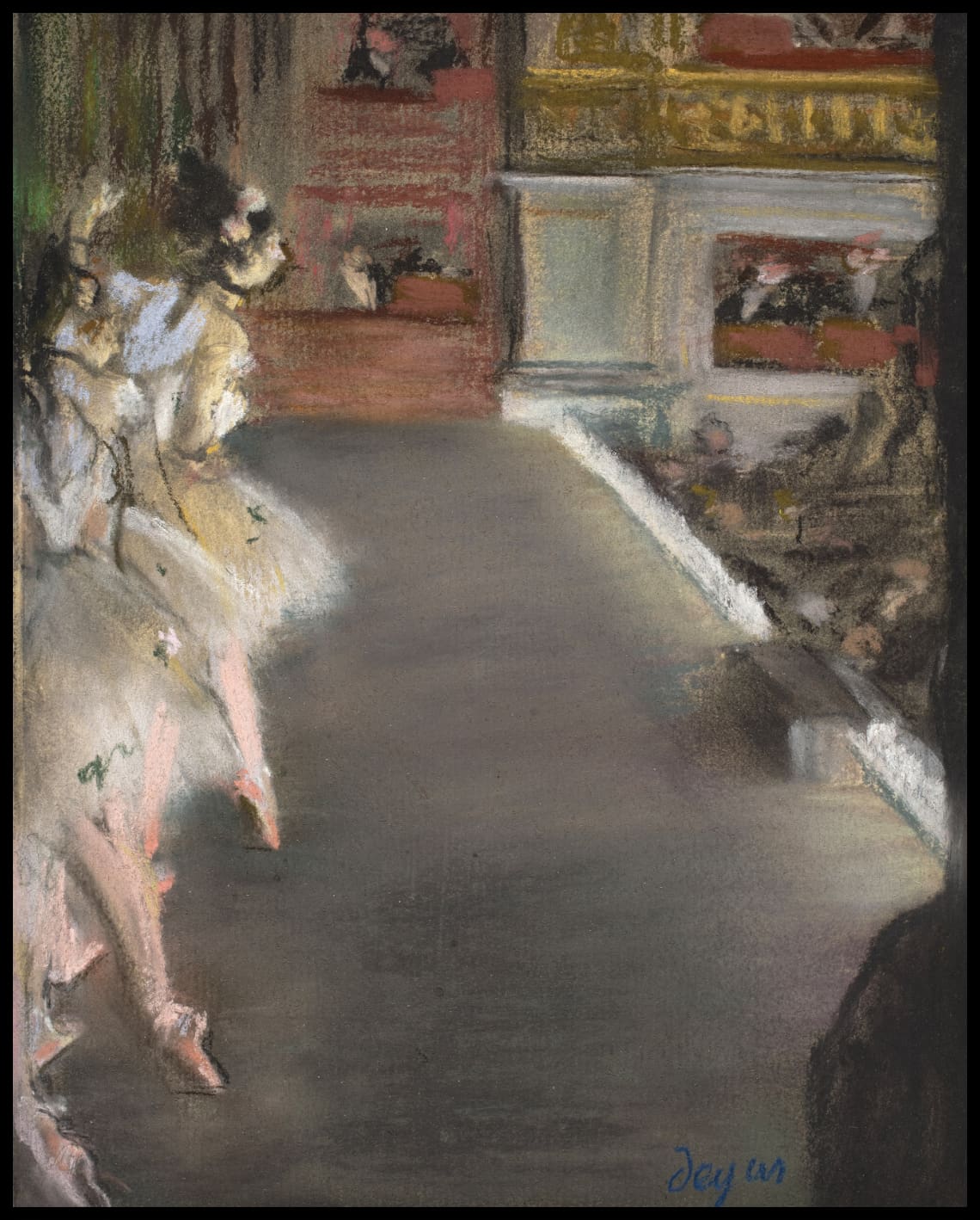 Danseurs à l'ancien Opéra