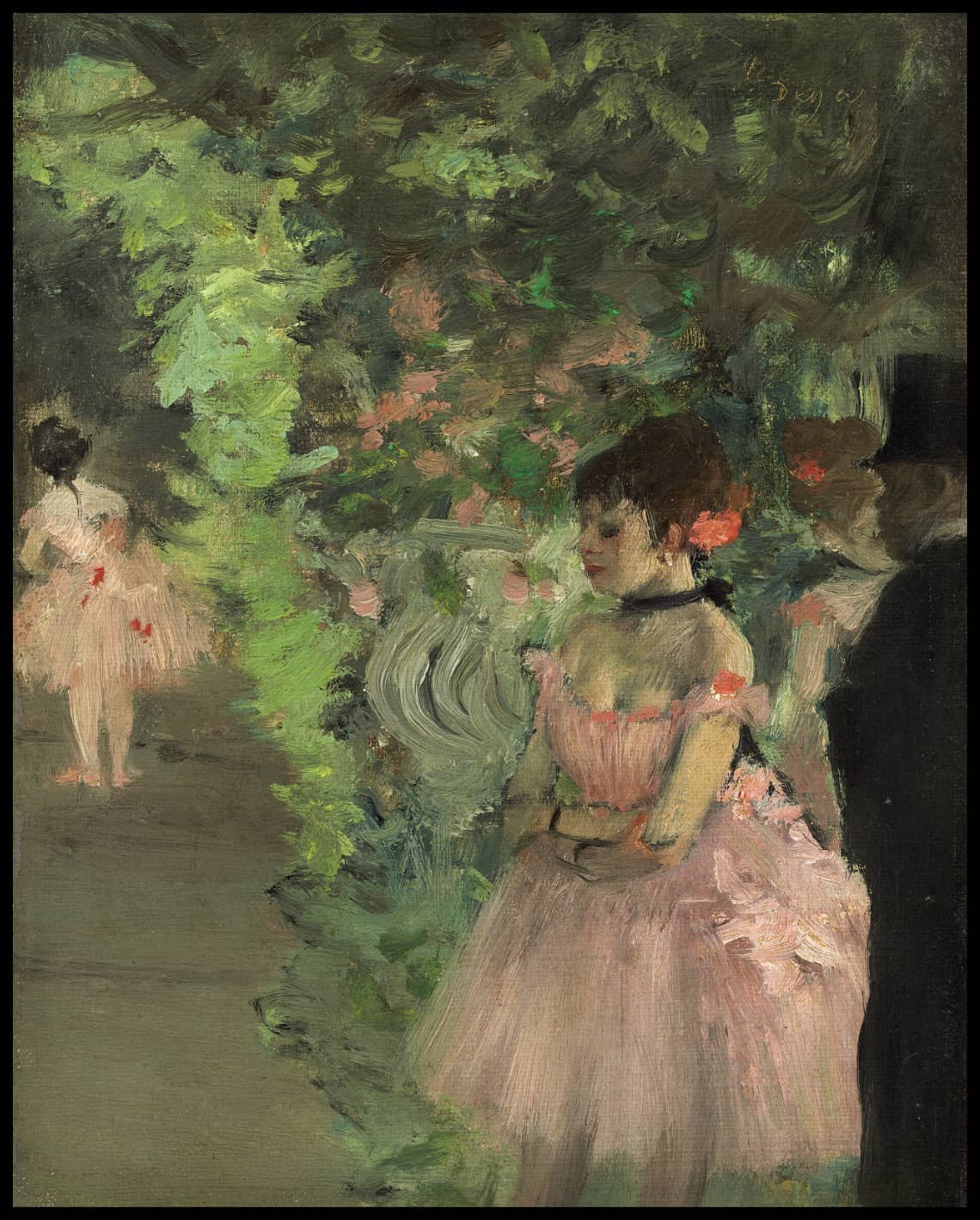 Les coulisses des danseurs