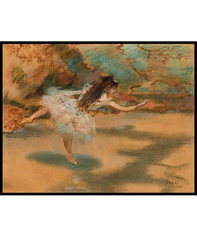 Danseuse sur une pointe