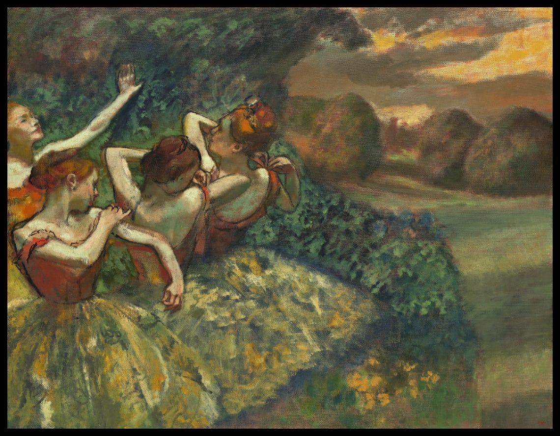 Quatre danseurs