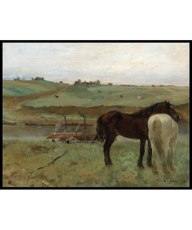 Horses in a Meadow