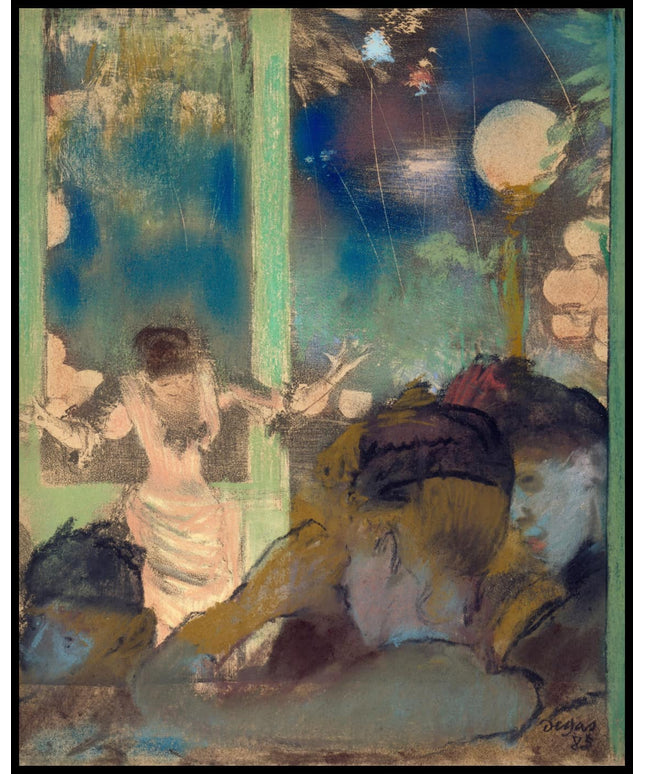 Mademoiselle Bécat at the Café des Ambassadeurs