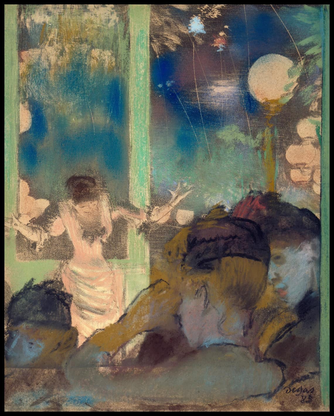 Mademoiselle Bécat au Café des Ambassadeurs