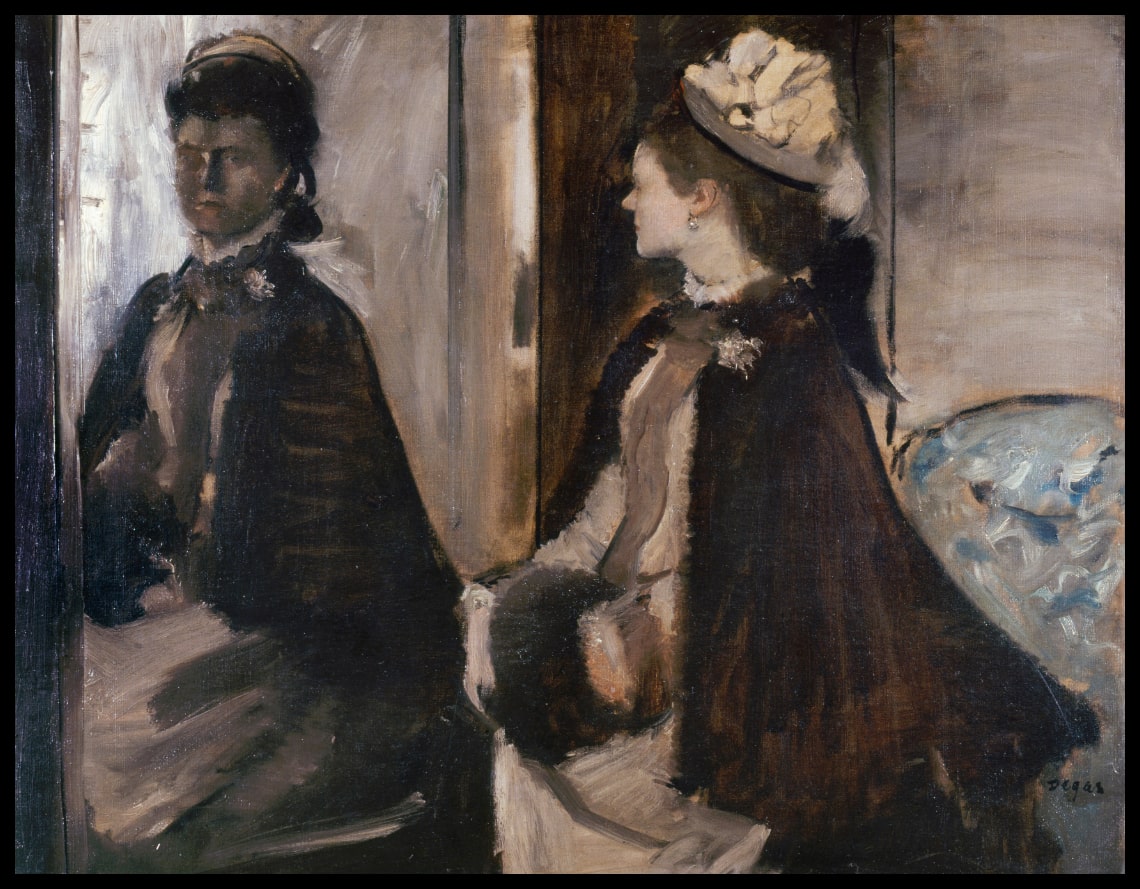 Mme Jeantaud dans le miroir
