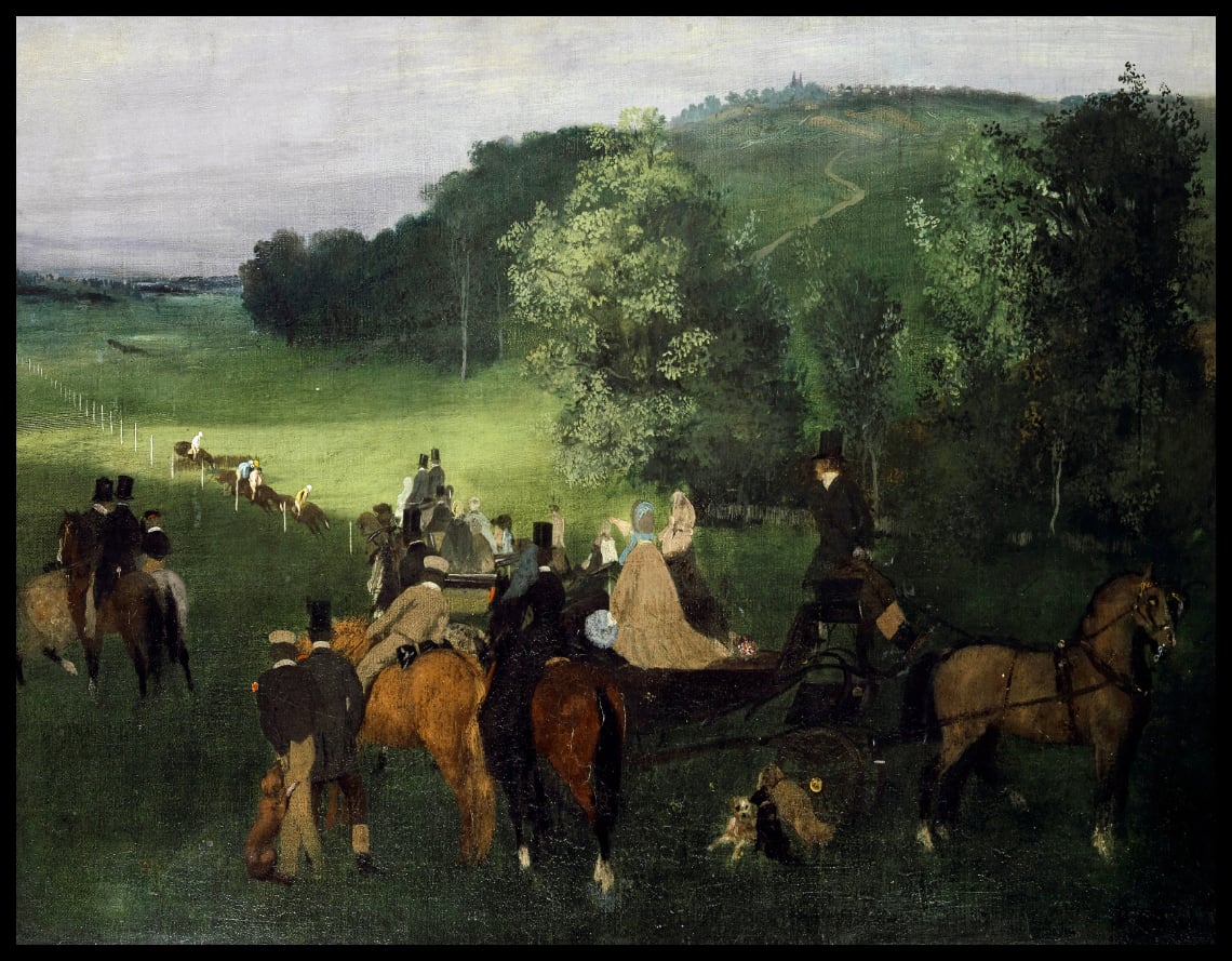 On The Racecourse (La course)