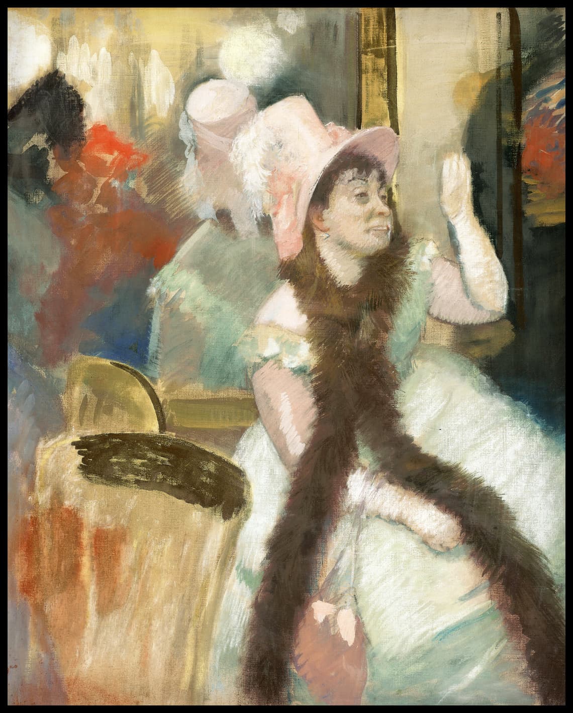 Portrait après un bal costumé (Portrait de Madame Dietz-Monnin)