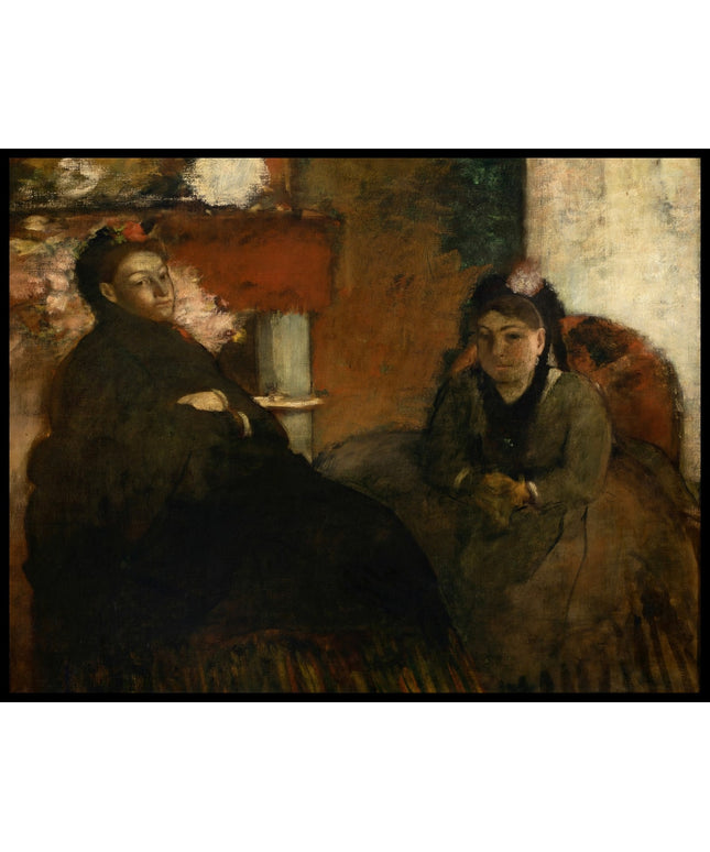 Portrait of Mme Lisle and Mme Loubens