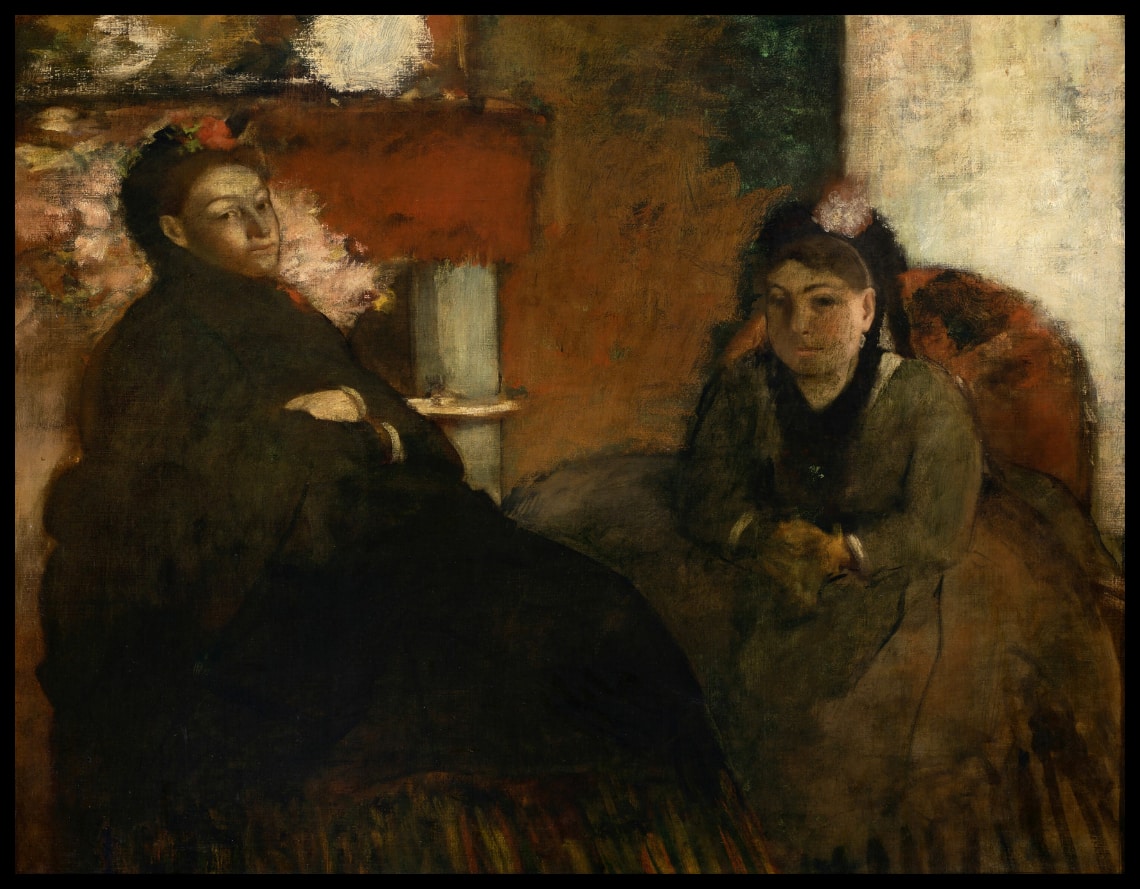 Portrait de Mme Lisle et Mme Loubens