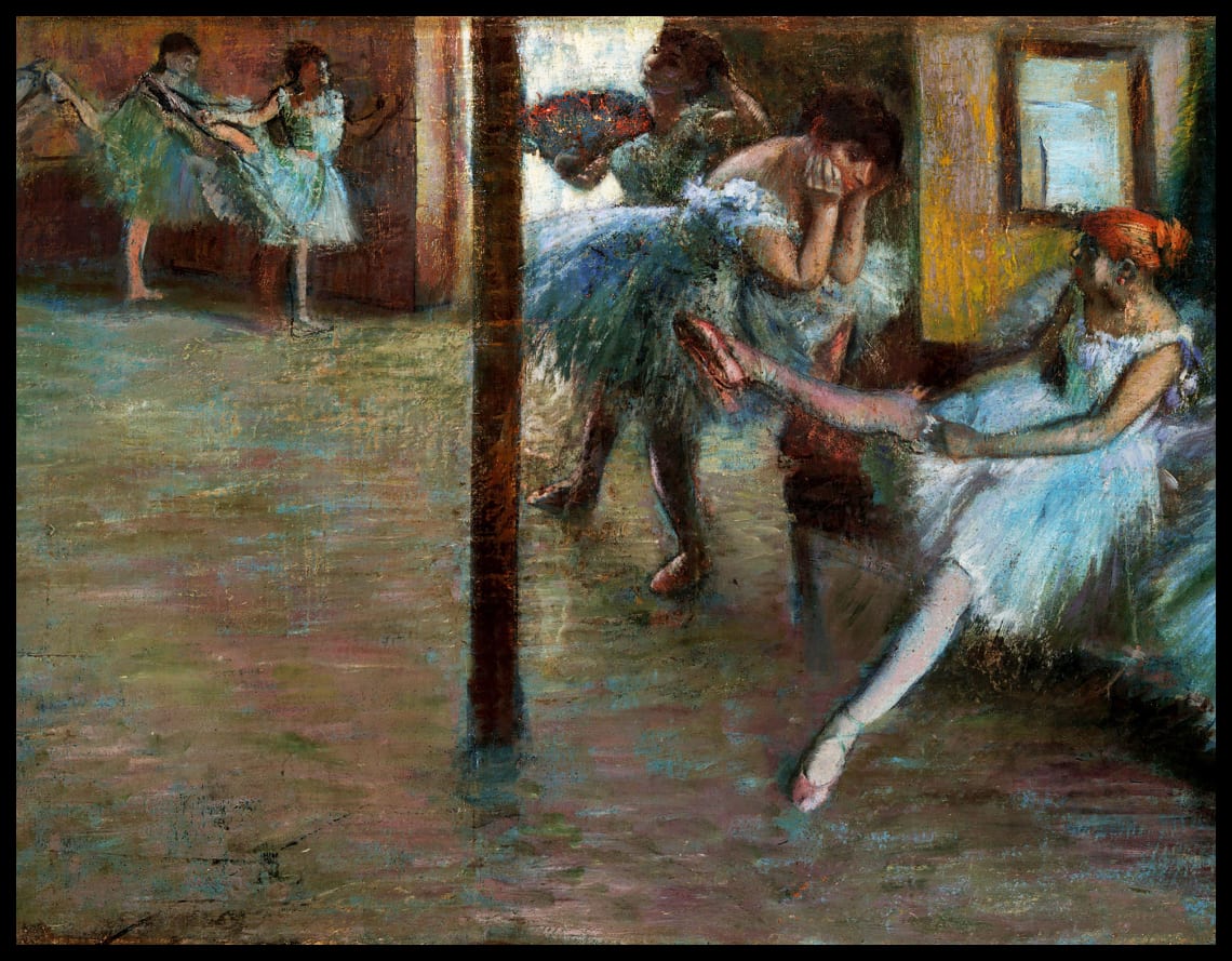 Répétition de ballet
