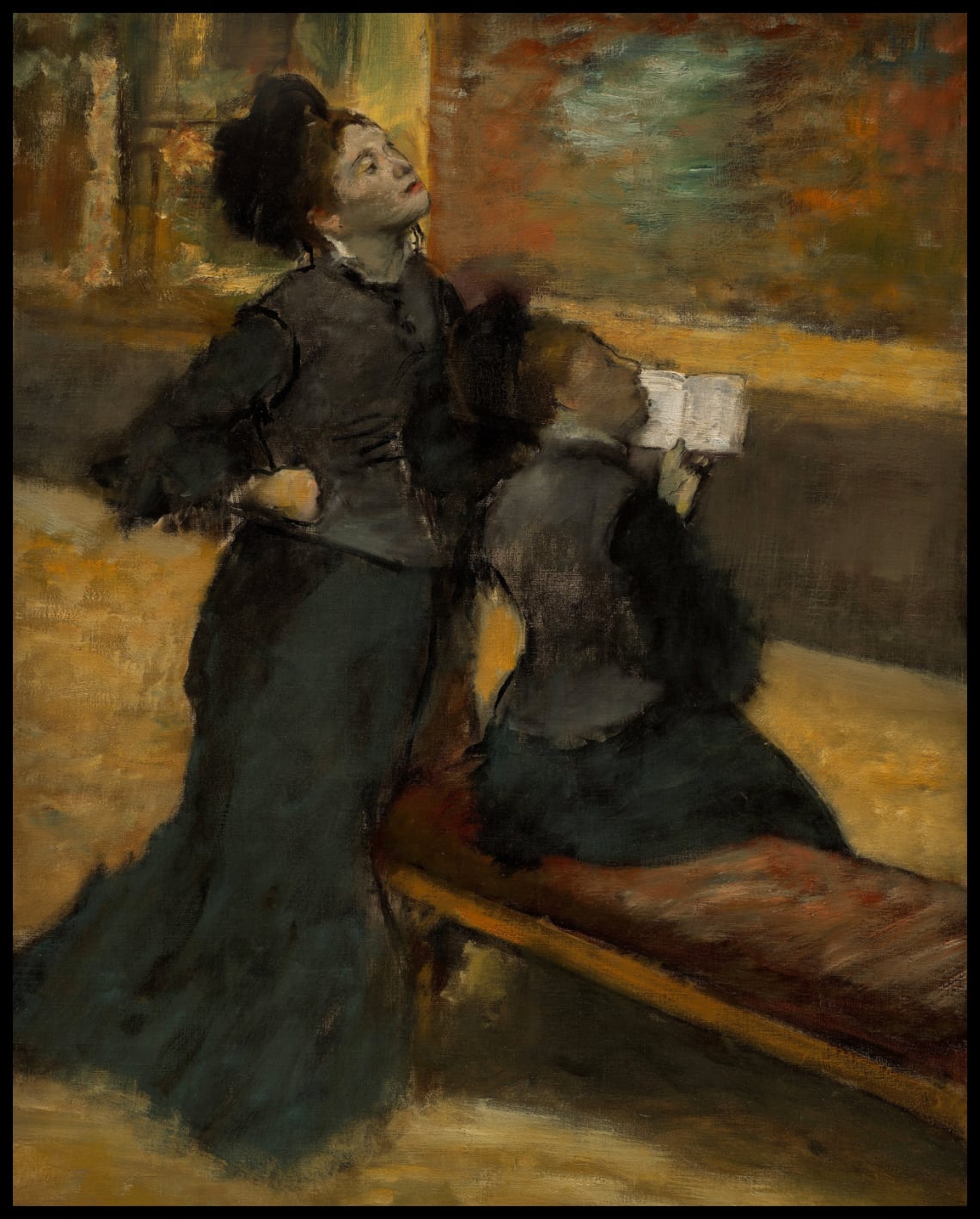 Visite d'un musée