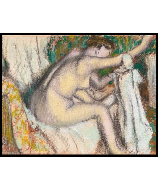 Woman Drying Her Arm