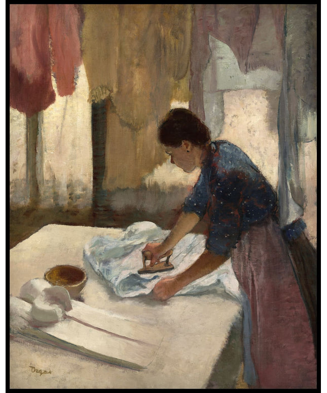 Woman Ironing (1876 and 1887)