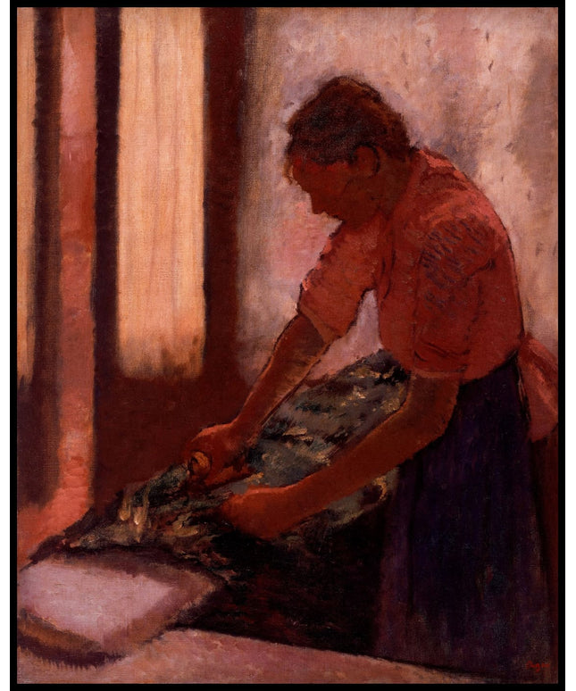 Woman Ironing (Between 1892 and 1895)