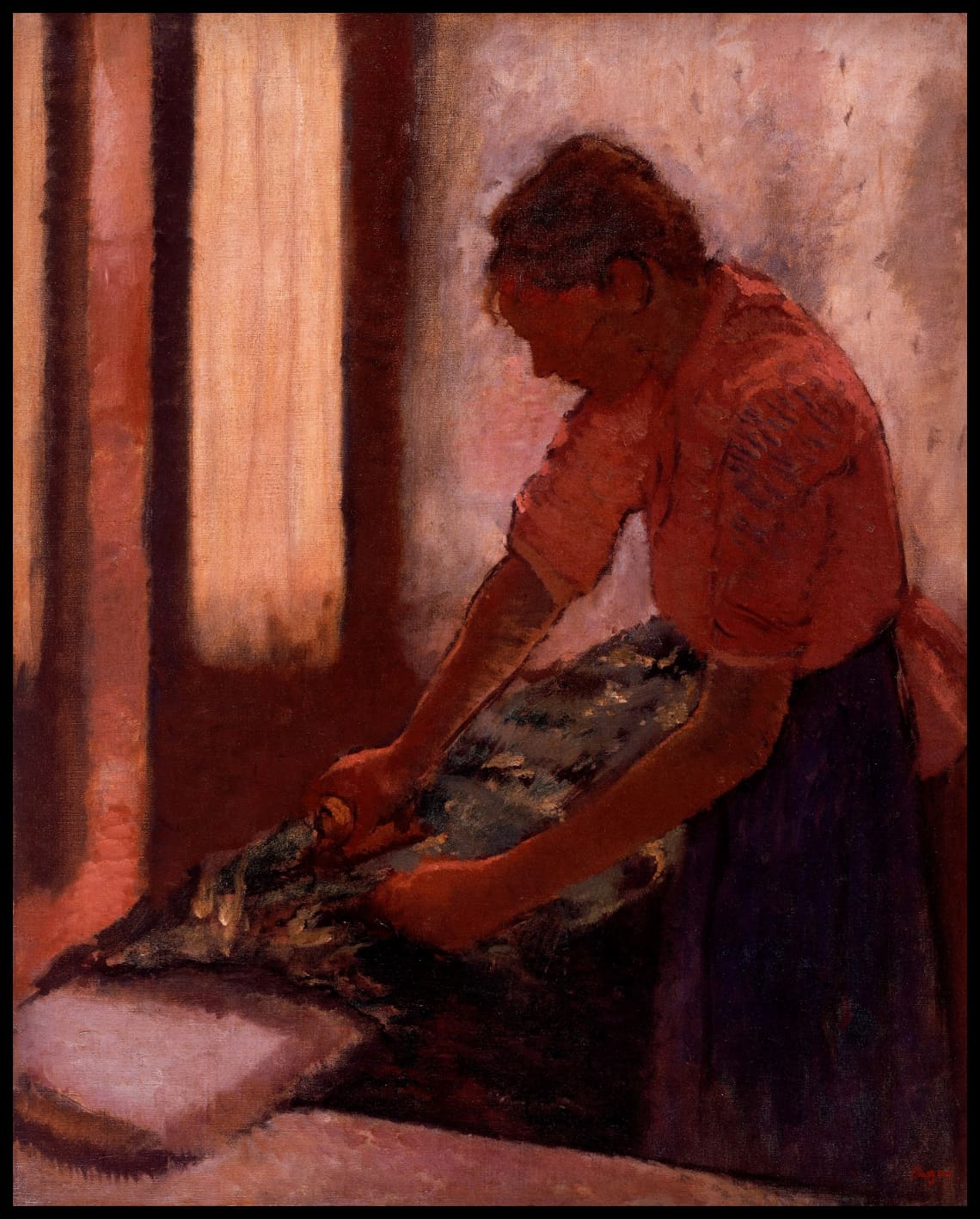 Femme qui soude (Entre 1892 et 1895)
