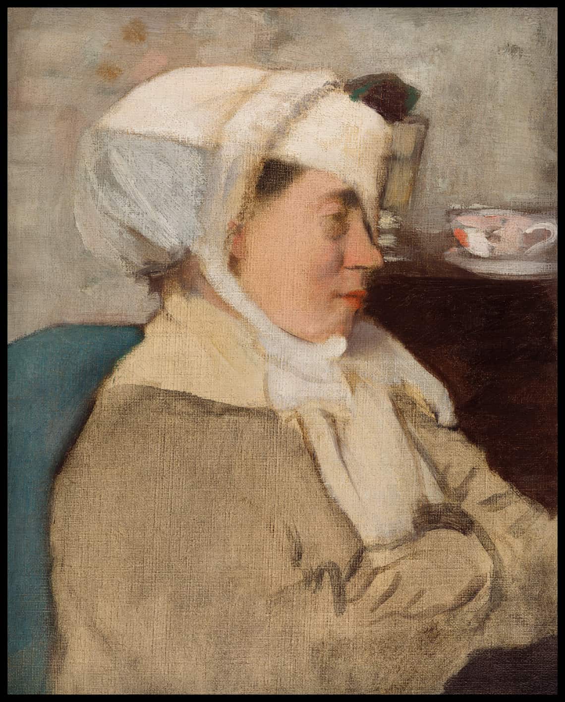 Femme au bandage (Entre 1872 et 1873)