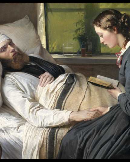 A Wounded Danish Soldier