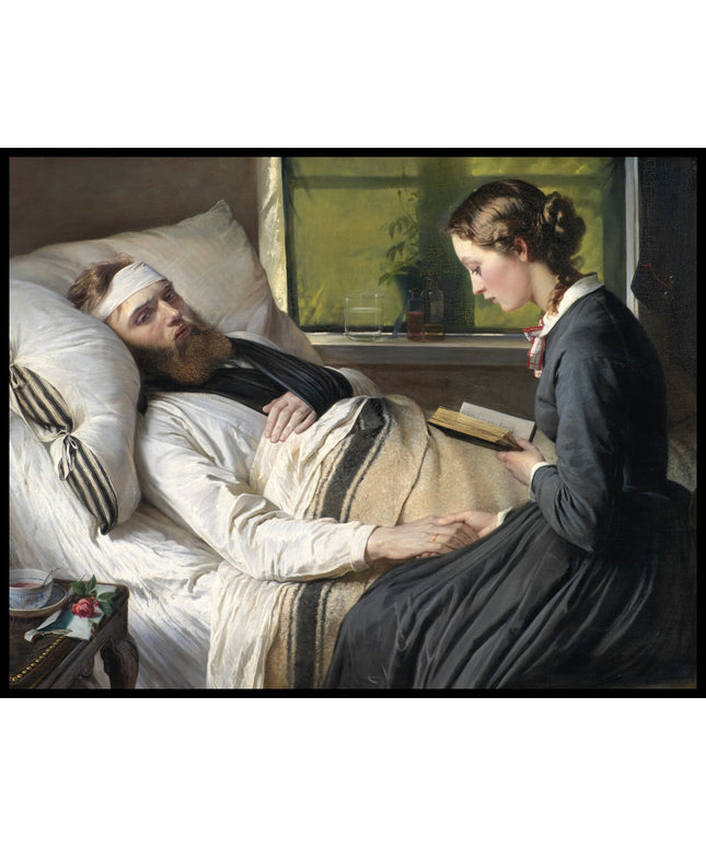 A Wounded Danish Soldier