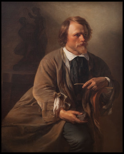 The Sculptor Jens Adolf Jerichau, the Artist's Husband