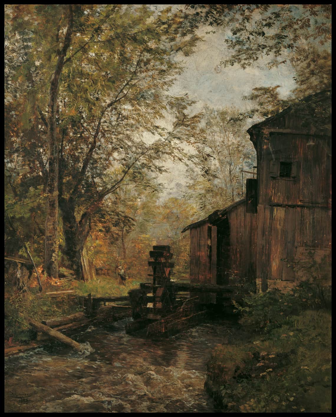Die Gosaumühle bei Ischl