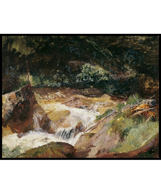 Gebirgsbach in der Ramsau