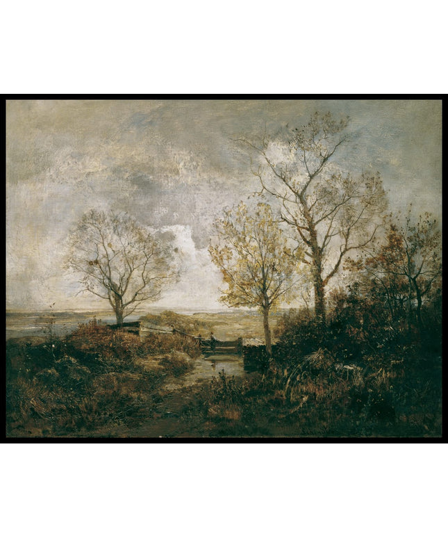 Herbstlandschaft am Fluss