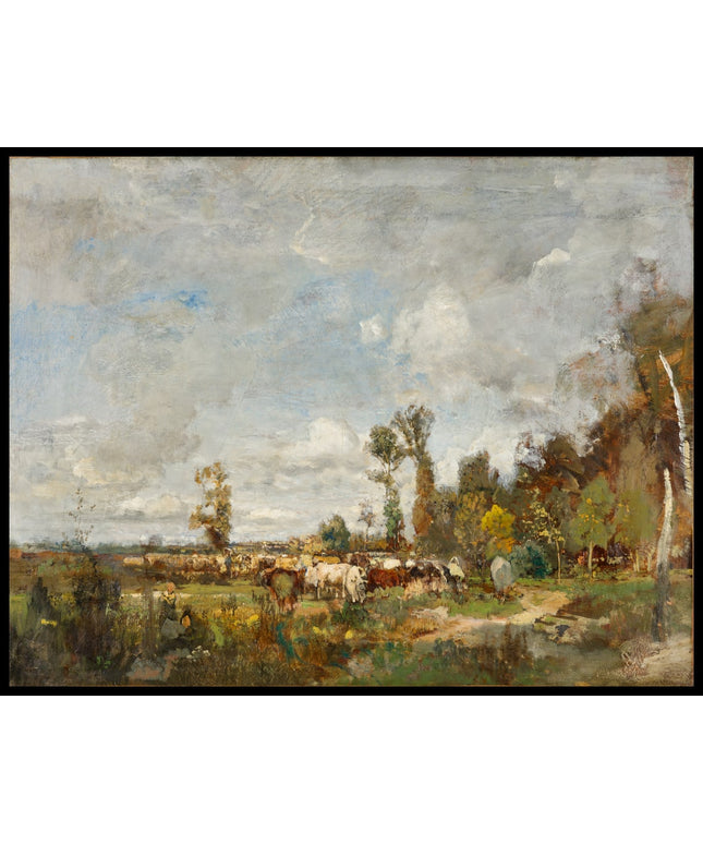 Weidendes Vieh in Holland